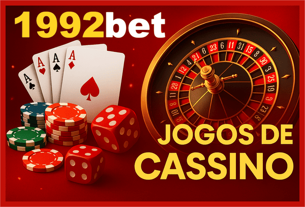 Variedade de jogos 1992BET com 2.500 opções.